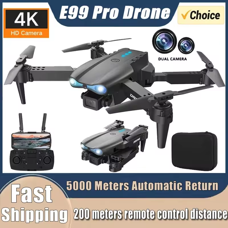 Drone Camera Wide Angle - New E99Pro RC Drone 4K Professional