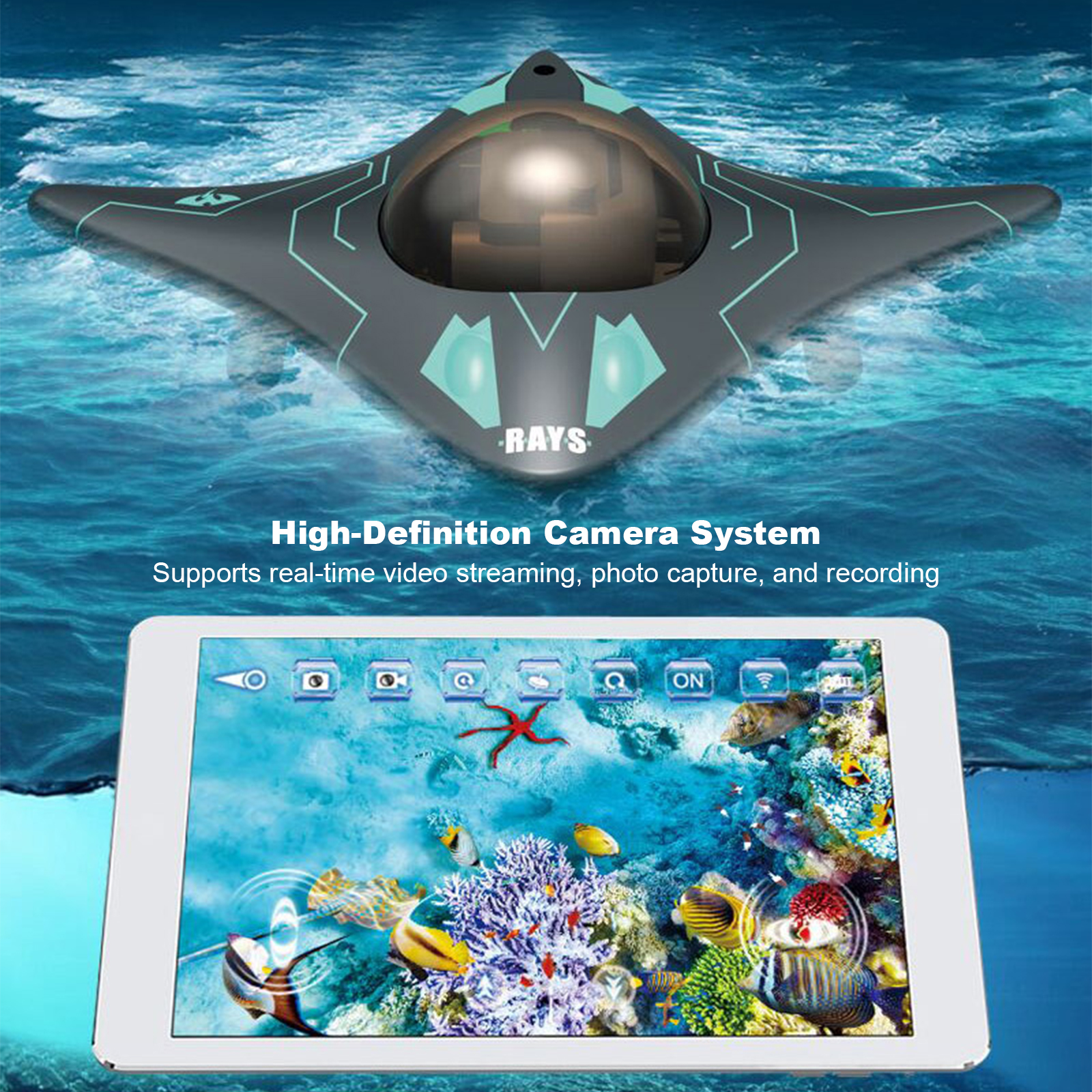 RC Boat with Camera App Contro - Drone Camera Waterproof 评论和价格