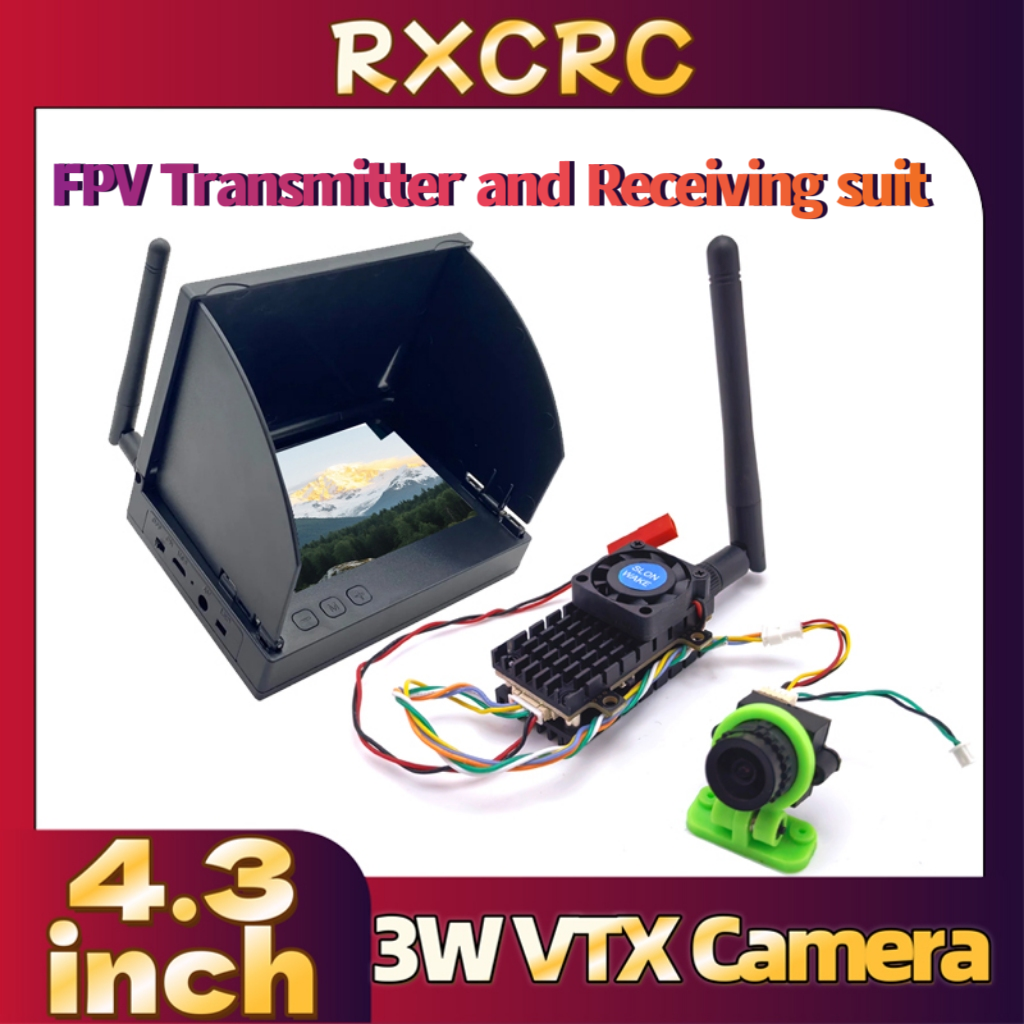 RXCRC 5.8G 3W Video VTX transm - Drone Camera Lens 评论和价格