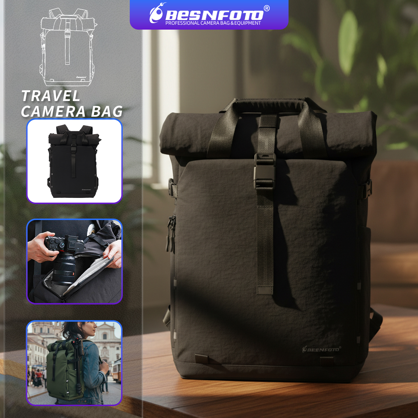 Besnfoto Professional Camera B - Drone Camera Case 评论和价格