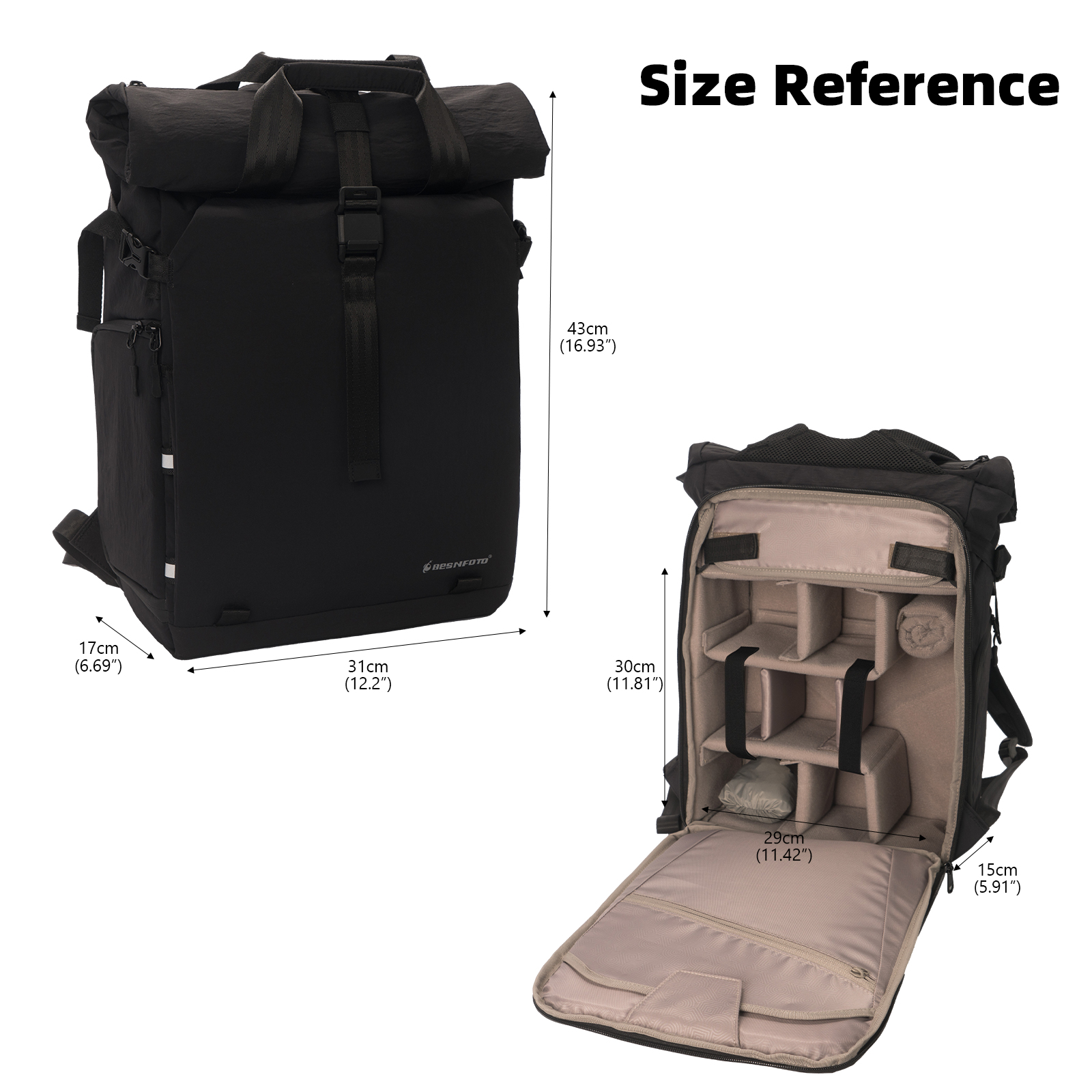 Besnfoto Professional Camera B - Drone Camera Case 评论和价格