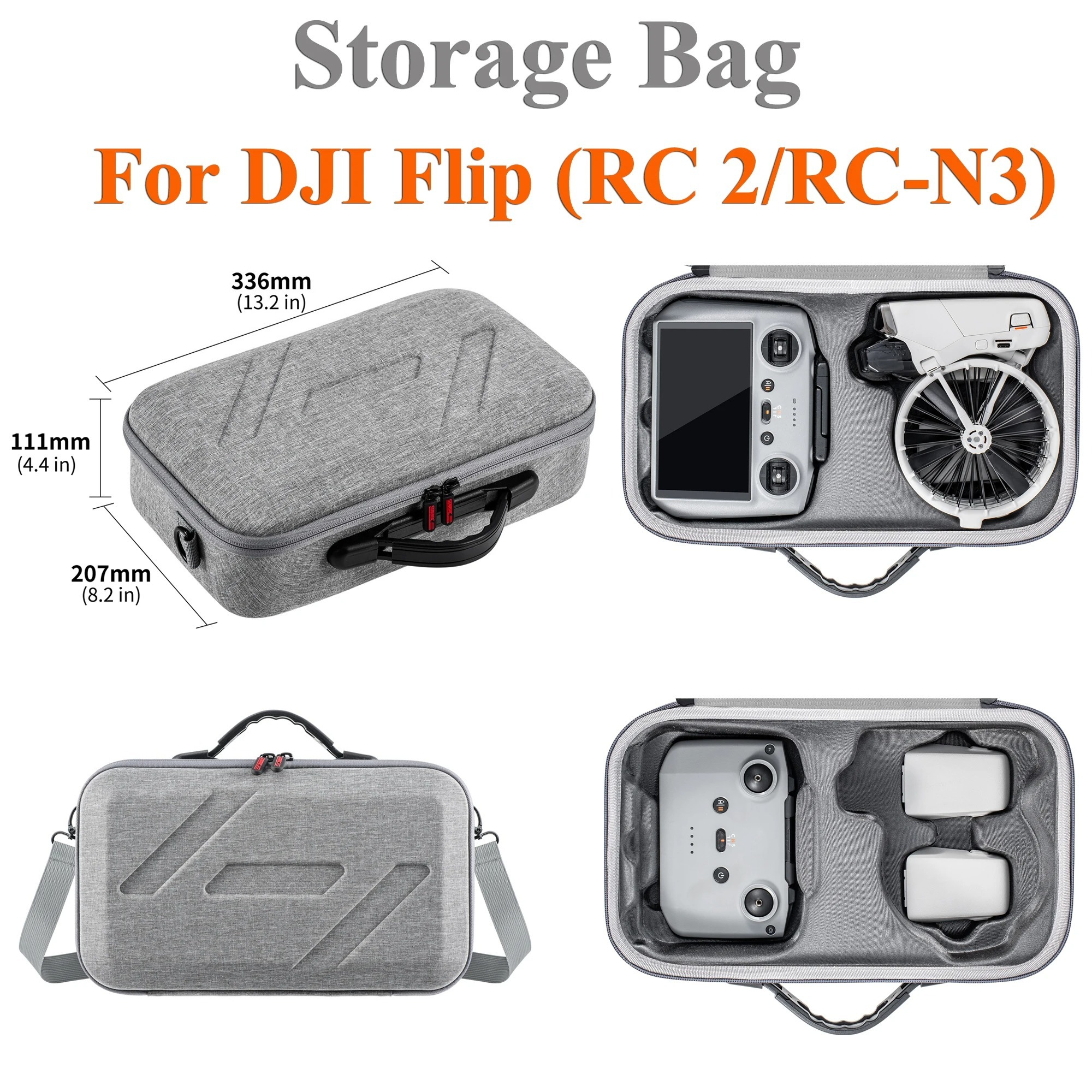 Carrying Case For DJI Flip All - Drone Camera Vlog 评论和价格