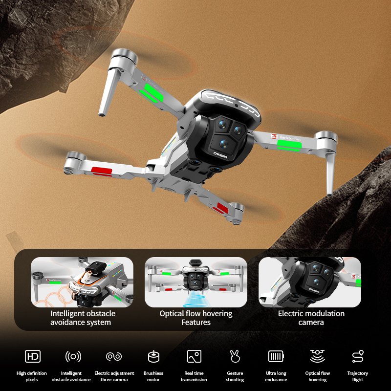 M3 Professional Drone 4K HD Ae - Drone Camera Professional 评论和价格