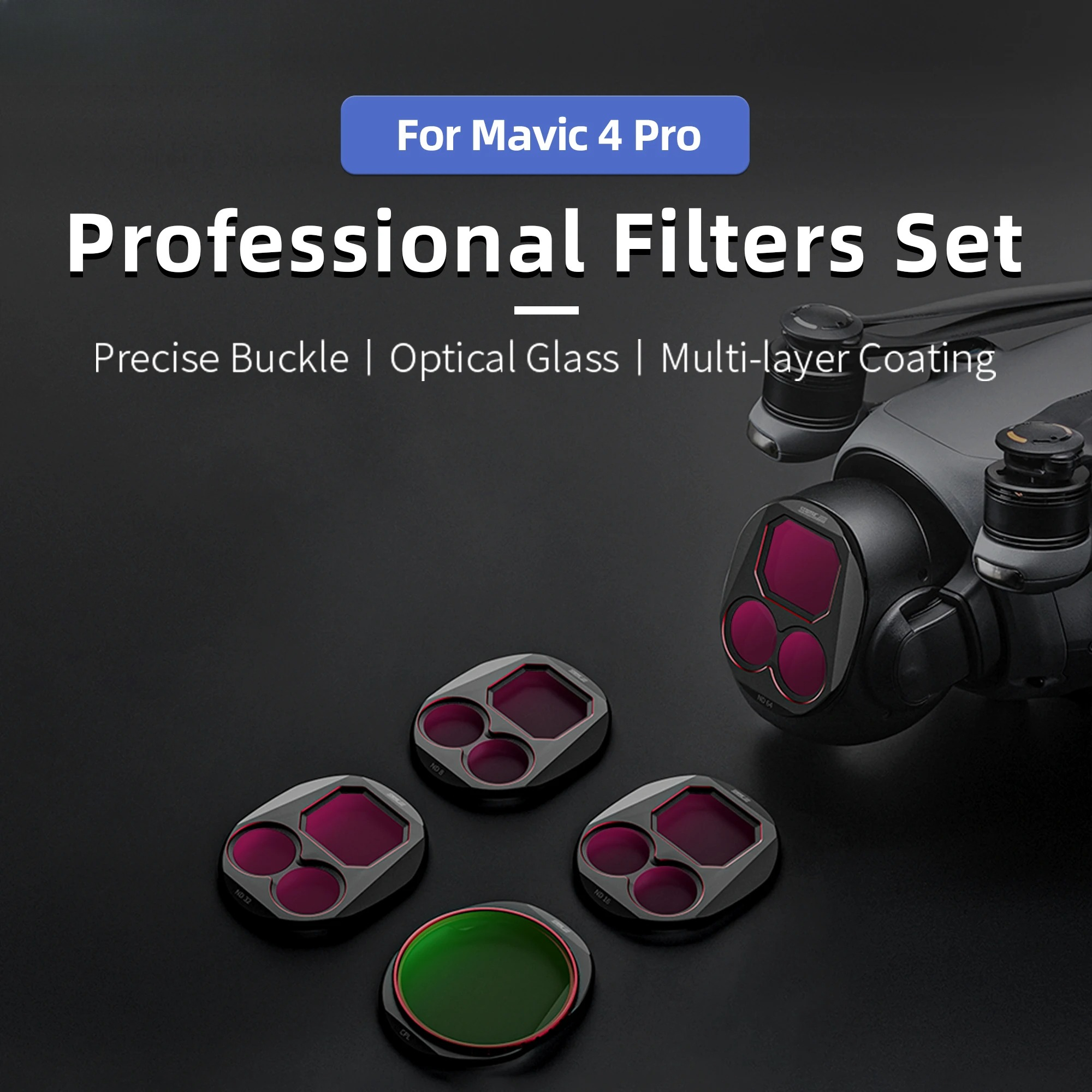 4Pcs Drone Camera ND Filters S - Drone Camera Waterproof 评论和价格