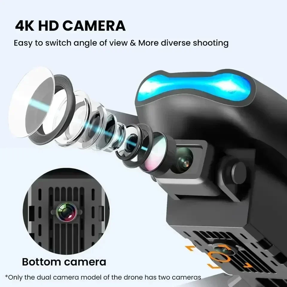 E99 Pro Foldable RC Quadcopter - Drone Camera Wide Angle 评论和价格