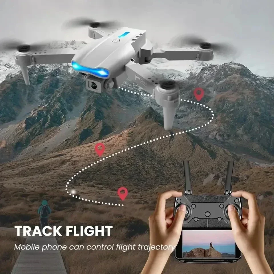E99 Pro Foldable RC Quadcopter - Drone Camera Wide Angle 评论和价格