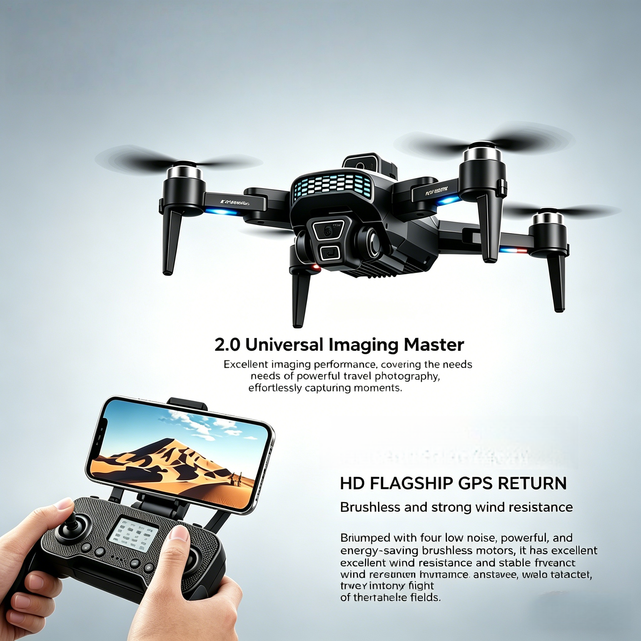 Lenovo XT505 8K GPS Profession - Drone Camera Wide Angle 评论和价格