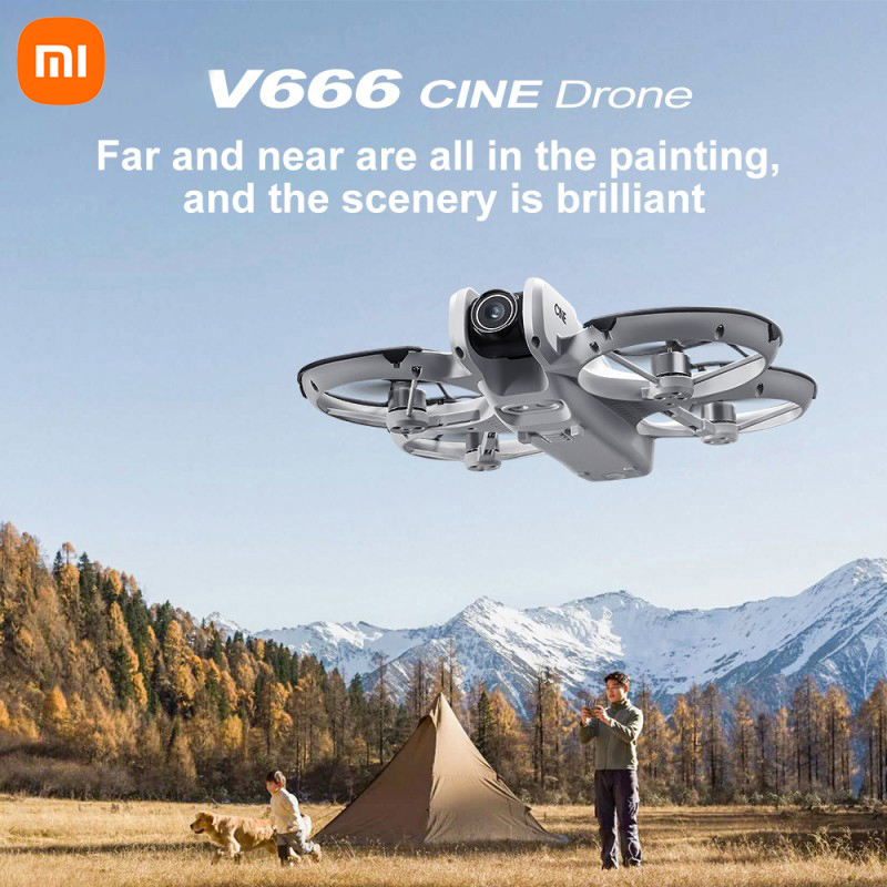 Xiaomi V666 Drone 8K Aerial HD - Drone Camera With Gimbal 评论和价格