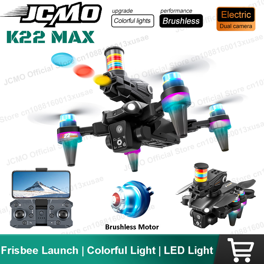 JCMO K22 MAX Frisbee Launch Dr - Drone Camera Professional 评论和价格