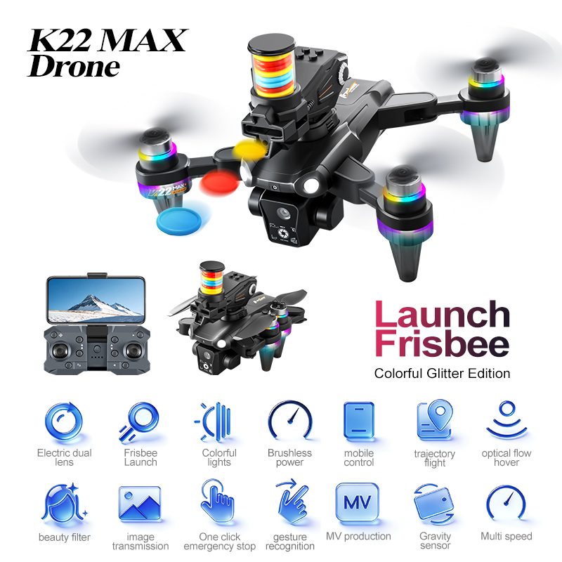 JCMO K22 MAX Frisbee Launch Dr - Drone Camera Professional 评论和价格