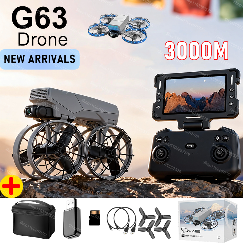 G63 Drone 8K HD Dual Cameras 1 - Drone Camera Vlog 评论和价格